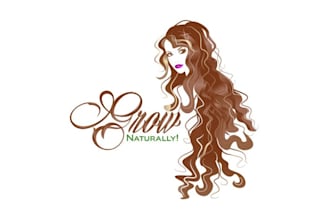 make captivating update hair logo for grow naturally