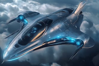 draw  spaceships and sci fi models