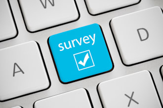 do online form using jotform, typeform, online survery