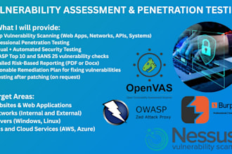 penetration testing and vulnerability assessment vapt