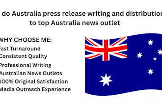 do australia press release writing and distribution to top australia news outlet