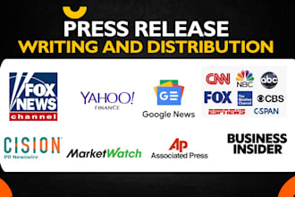 write and distribute your press release submission PR writing news writing