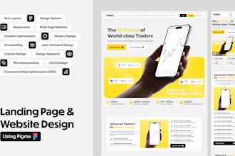design figma landing page, website UI UX, figma design website, figma mockup