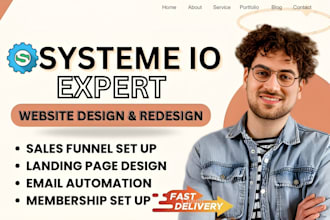 build systeme io sales funnel, upload online course on systeme io course website