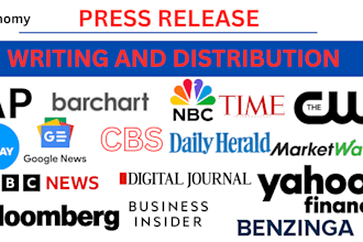 press release, press release writing, press release distribution, canada PR