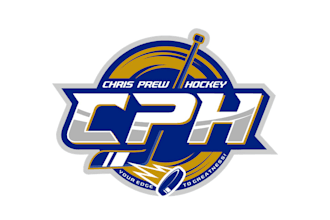 design hockey camp solutions themed logo