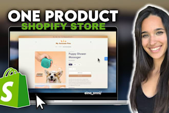 create 7figure shopify one product store, ecommerce pet store, shopify clothing