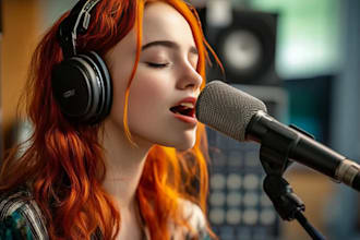 be the perfect female vocalist for your song a perfect male rock or metal singer