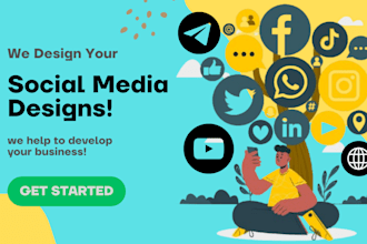 create custom banners and covers for youtube, facebook, linkedin and more