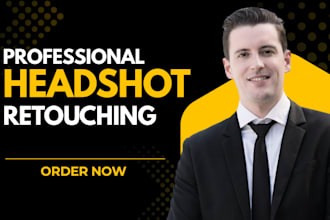 headshot retouch, portrait, skin, and photo retouching