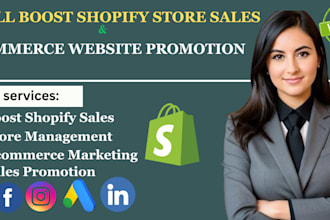 boost shopify sales shopify ecommerce dropshipping marketing ads, tik tok shop