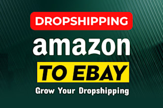 do amazon to ebay dropshipping