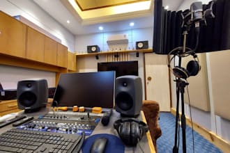 clean up, edit, enhance, fix, repair and restore audio