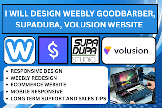 design redesign weebly supadupa volusion goodbarber godaddy