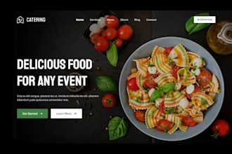 design catering booking website coffee shop bakery bar breweries square website