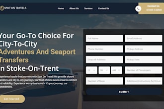 do make rental website car, bus, cabs