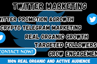 do twitter shoutout to increase market cap, presale, telegram crypto promotion