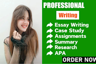 do  essay writing, research summary, writing, case study