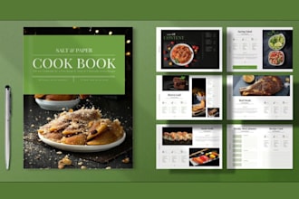 write best cookbook recipe book cookbook design cookbook writing brochure design