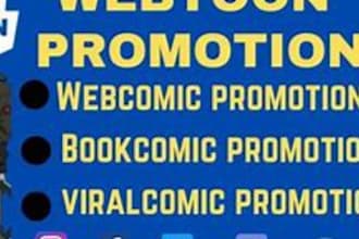 promote your webtoon in 24hrs and manage your series professionally