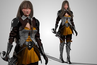 design 3d humanoid model,ue5 character,daz 3d,vr creature 3d,animaze rig,3d nsfw