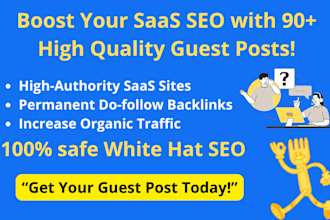 provide high quality saas guest posts for SEO