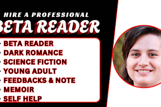 beta read dark romance erotica science fiction ya thriller mystery novel fantasy