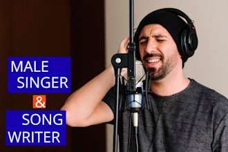 sing gospel, pop rnb song in english italian spanish french portuguese any genre