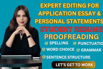 proofread write resume and cover letter, CV and college resume students resume