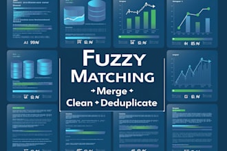 clean match merge large datasets with python fuzzy matching