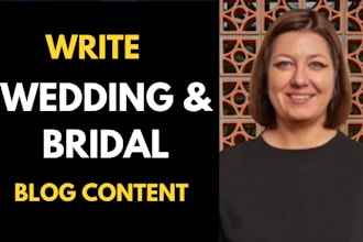 wedding and bridal blogs and articles