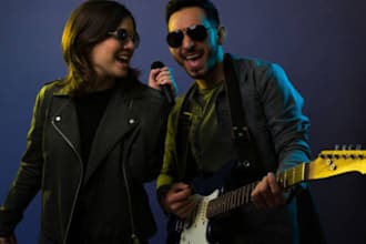 be your female and male singer, duet vocalist, harmony chorus, duet voice, duo