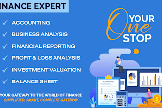 develop a comprehensive financial plan, model and forecast tailored
