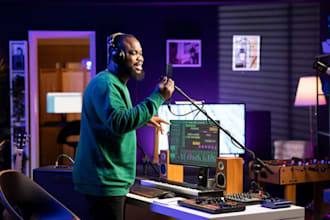 be your male vocalist, rapper, background singer in UK or US english
