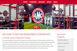 build wordpress auction website, real estate bidding or multivendor platform