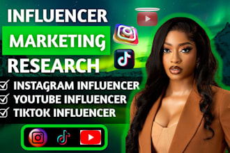 find best tiktok instagram youtube influencer email list influencer marketing