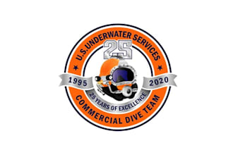 design awesome celebrating dive team logo