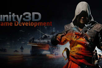 develop 2d or 3d unity unreal vr game mobile app development for android ios
