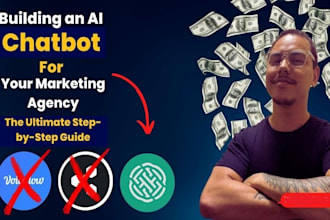 make an ai chatbot or do ai automation with voiceflow, botpress, make and zapier