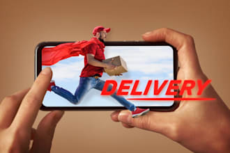 develop parcel delivery app, food delivery, restaurant app, grocery delivery app