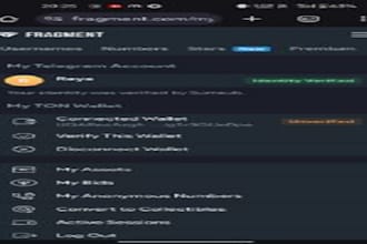 do fragment  verified account telegram ads  telegram channel pump