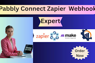 do make com pabbly connect zapier integration integromat CRM automation webhook