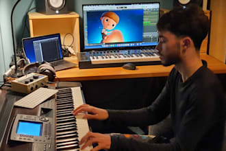 piano, composition, mélodie, publicité