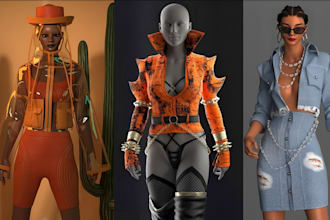 3d garment vr cloth design clo3d fashion jersey second life marvelous designer