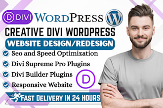be your divi expert for your wordpress divi website using divi builder