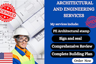 professional civil engineer, pe stamp, architectural stamp, permit drawing