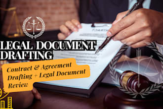 draft, review and edit your contract lease, nda, legal agreement, legal document