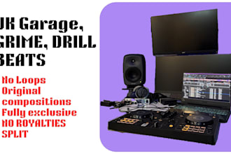 make UK garage,drill,grime beats for you