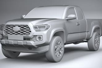 create realistic car model, automotive design, car model maker, gtav fivem cars