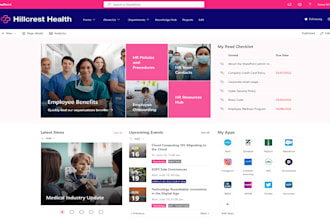 design, create or customise your modern sharepoint intranet